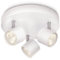 Philips myLiving Star 3-er LED Spots (16,5 W), dimmbare Deckenspots mit warmweißem Licht und zwei schwenkbaren Spotköpfen, energiesparende Raumbeleuchtung, weiß
