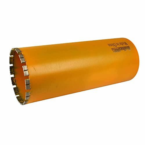 Archer PRO 6” in. Diamond Turbo Core Drill Bit/Hole Saw for Concrete Drilling and Masonry. 14” Drill Depth, 1-1/4” in. -7 Arbor for Core Drill Stand Rig, Dry and Wet Use