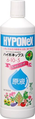 Japanische Flüssigkeit Hyponex, NPK 6-10-5 (800 gr), Dünger für Bonsai