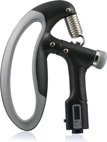 Gymtek® Fingerhantel verstellbar mit Zählfunktion - Wiederstand 10-100 kg