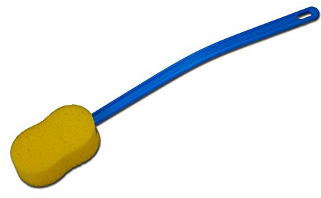 NOVA Extra Long 23” Bath and Back Sponge with Contoured and Flexible Handle