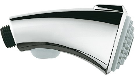 GROHE Spülbrause (Original Ersatzteil, Langlebig, Robust, Herstellergarantie: 5 Jahre), Chrom / Fehgrau, 46173IE0