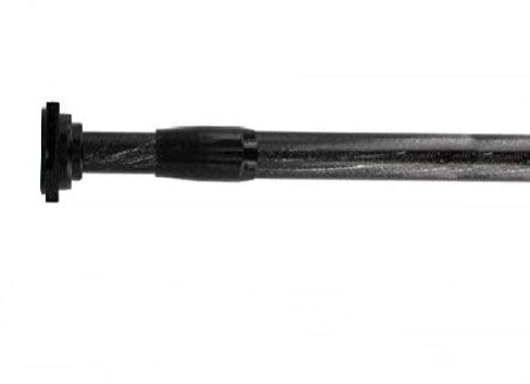 Barra autobloqueadora, extensible, para fijar contra las paredes, CARRE NOIR, 70 - 120 CM