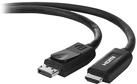 Belkin DisplayPort to HDMI Cable, 6ft, 4K Video Adapter Cable