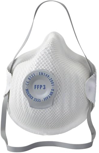 Moldex, Maschera respiratoria di protezione 2555 con valvola,FFP3 NR D