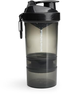 smartshake O2GO 600ML Smartshake-O2GO Gunsmoke Black, 600 ML
