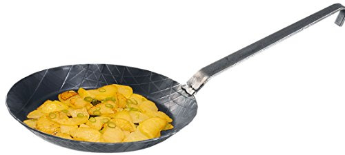 Pfanne 24 cm schmiedeeis. geschmi, Durchmesser: 28 cm