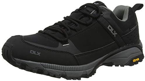 Trespass DLX Mens Vibram Walking Shoes Magellan Black in Size - 9