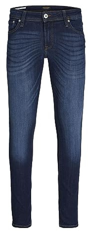 JACK & JONES Liam Jiginal Am 014 - Jeans - Skinny - Homme - Bleu (Blue Denim) - W28/L30 (Taille Fabricant: 28)