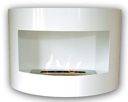 Nuovo Design Camino a gel Riviera Deluxe Bianco Bio Etanolo Caminetto Bioetanolo