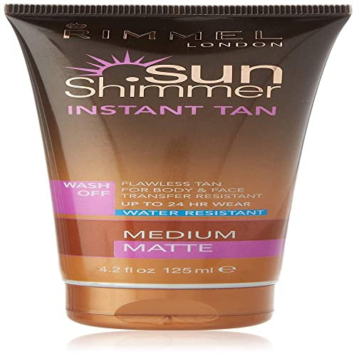 Sunshimmer Wasserabweisend Instant Tan Wash Off Matte — Medium