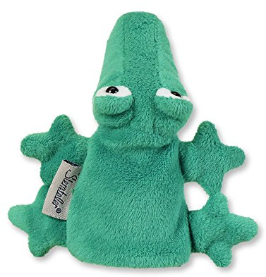 Sterntaler 3611725 fingerdocka krokodil, 10 x 9 x 4 cm, grön