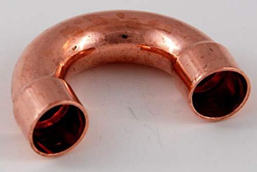 2x Kupferfitting Doppelbogen 12 mm 5060 Lötfitting copper fitting CU
