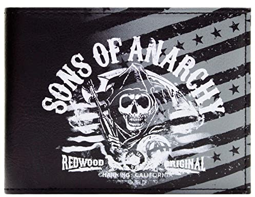 Sons of Anarchy Redwood Portmonnä Plånbok Svart