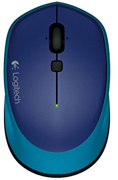 Logitech® M335 Wireless Mouse - Blue - 2.4GHZ - N/A - EMEA