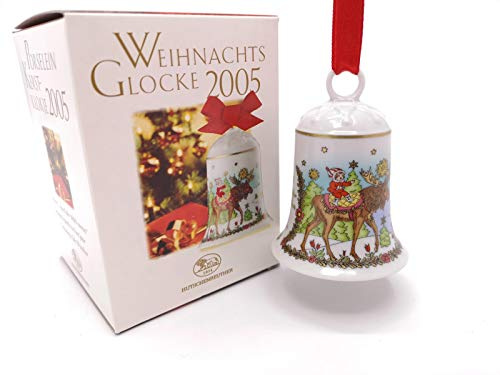 Hutschenreuther Porzellanglocke Weihnachtsglocke 2005 OVP (Verpackung beschädigt)