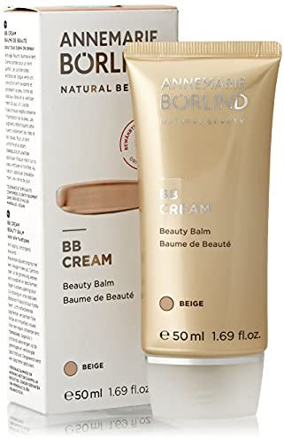 ANNEMARIE BÖRLIND - BB CREAM - beige - tinted, moisturizing & balancing beauty balm, facial care with macadamia nut oil, light coverage, vegan 1.69 Fl. Oz.