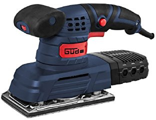 Güde 58128 FS 90 E Flächenschleifer (230V, 1200-24000 Schwingzahl, 90x187mm Kletthaftung, Staubfangkasette)