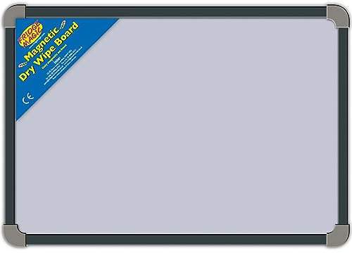 Multi-Use A3 Whiteboard with Metal Surface and Sturdy Frame - Ideal for Home, School, and Office - 40x32cm, Easy-to-Clean