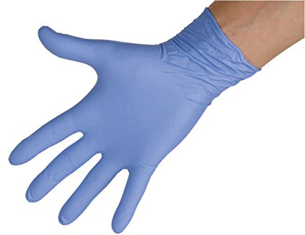 Kerbl 15333 Einmalhs. Nitril Basic, ungepudert, Größe XL, 100 stück, blau