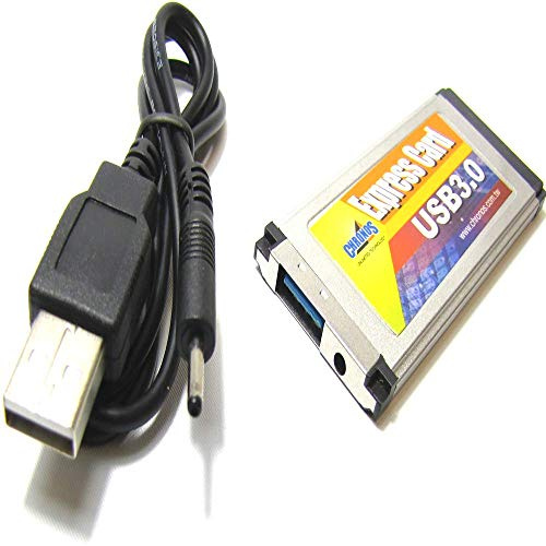Cablematic - ExpressCard auf USB 3,0 1-Port + power