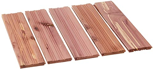 CedarFresh 25003-1 Schubladeneinlagen, ineinandergreifend, Zedernholz, 5 Stück