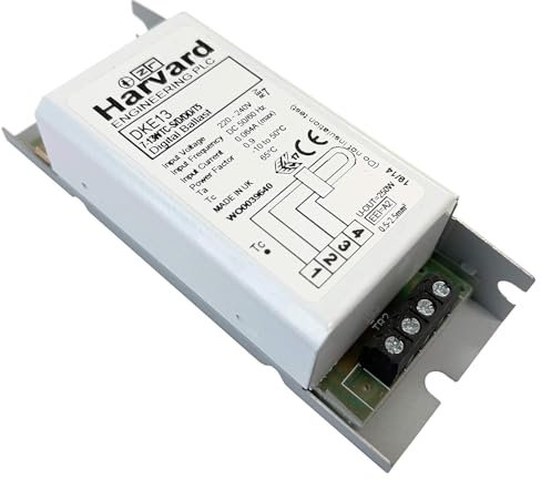 Harvard DK13 DKE13 Electronic Ballast for 7-11w PL-S / 10-13W PL-C or 16w 2D Lamps