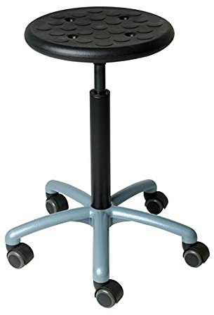 Küpper Dreh-Hocker Modell 70003, Sitzhöhe 54-79 cm, höhenverstellbar, schwarz
