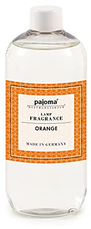 pajoma® Nachfüllflasche für Katalytische Duftlampe 500 ml, Orange | Raumduft Nachfüller - intensiver und hochwertiger Duft in Premium Qualität