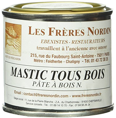 Les Frères Nordin 416113 Mastic à Bois Pro Wengue