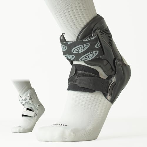 Ultra Zoom Ankle Brace for Sprained Ankle Recovery & Sports Support – Soft Shell Hinged Stabilizing Brace for Soccer, Basketball, Volleyball, Football – Men & Women Athletic Injury Prevention