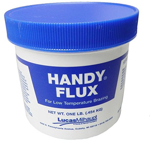 HANDY FLUX Paste 1 Pound Jar Soldering Brazing Jewelry Making Repair Silver 1 Lb