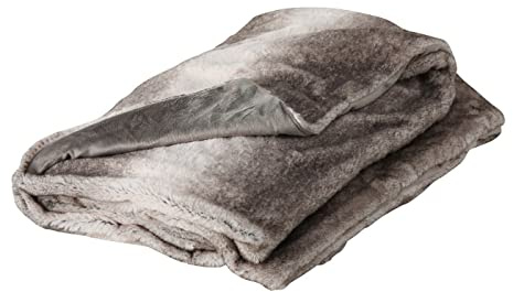 Boltze Decke, Polyester, Beige-Braun, 200cm