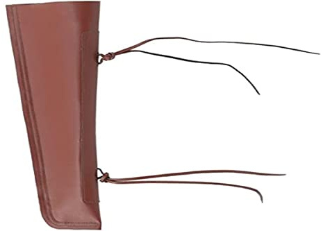 GEWA Porte-archet de contrebasse - Cuir synthétique robuste - Marron
