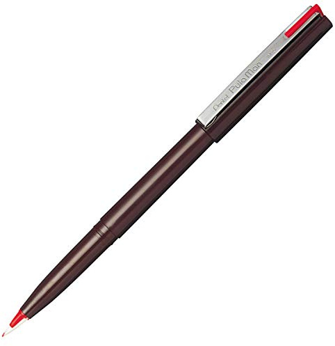 Pentel Pulaman MJ20, color Red Ink