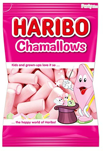 Haribo Chamallows Tubular - 125 piezas (850g)