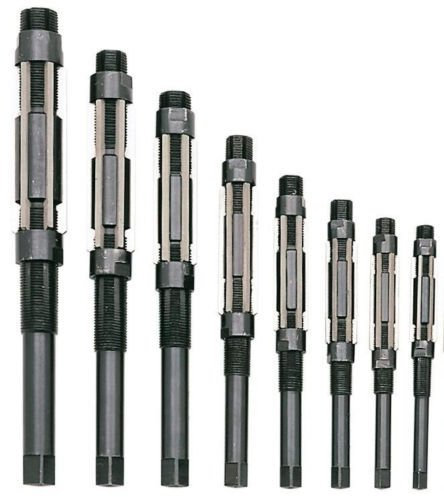 OMEX Lot de 8 alésoirs à main extensibles réglables 38,1 cm - 3,8 cm - 1,1/16 cm - Emballé dans une boîte