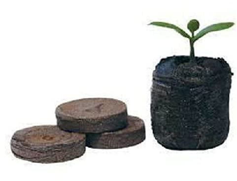 Nutley's Compost Plug Pellets Peat-Free Just Add Water (Quantity: 100, Size: 22mm)