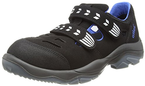Atlas Alu-tec 360 - EN ISO 20345 S1 - W10, Unisex - Erwachsene Sicherheitsschuhe, Gr. 45, Schwarz (Black)