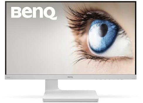 BenQ VZ2770H 27-inch FHD 1080p Monitor (1920x1080 Display, VA, Low Blue Light Technology, Flicker-Free, High Contrast Ratio 3000:1, HDMI, Slim Bezel Design) - White