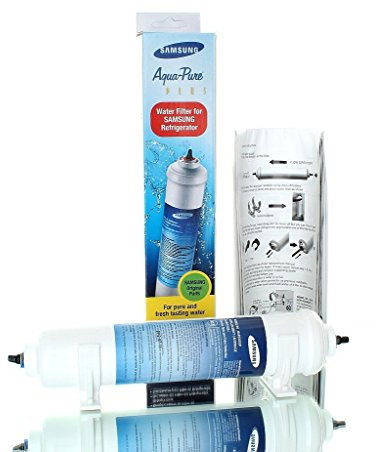 Genuine Samsung External ' Push Fit ' External Inline Fridge Water Filter for RSH1DTSW American Style Side by Side Fridge Freezer