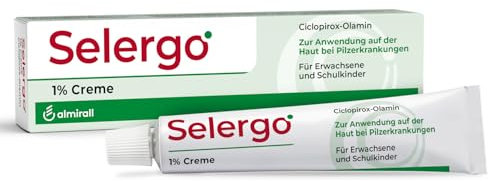 Selergo 1% Creme, bei Pilzerkrankungen der Haut und Fußpilz, mit Breitband-Antimykotikum, für Erwachsene und Schulkinder (ab 6 Jahren), 20 g
