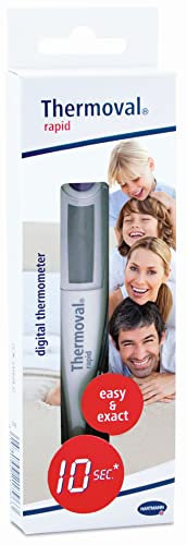Thermoval, Termometro digitale Thermoval rapid, ideale per misurare la temperatura di neonati, bambini e adulti