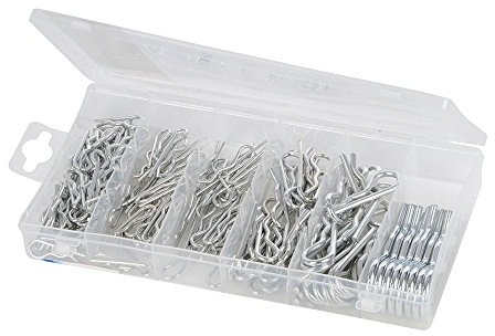 Fixman 771619 Federsplinte-Sortiment 150-tlg, Grey