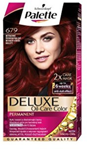 Palette DELUXE Hair dye - No. 5-88 (679), Schwarzkopf Palette Deluxe hair dye in shade 5-88 (679) Deep red-violet has a high concentration of color pigments, Pack of 1