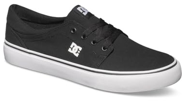 DC Shoes TRASE TX M 4DG Herren Sneakers, Schwarz (Black/White BKW), 43 EU