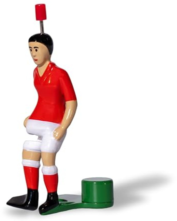 TIPP-KICK Star-Kicker Switzerland The Original Player for Young and Old - Have fun with this football figure in any Red Jersey game
