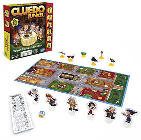 Hasbro Spiele B0335100 - Cluedo Junior, Familienspiel