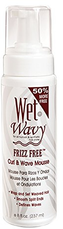 Wet N Wavy Curl Foam Mousse, 8 Ounce