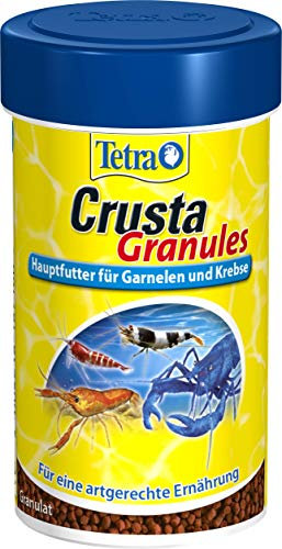Tetra Crusta Granules - Futter für Garnelen und Krebse, für eine artgerechte Ernährung, 100 ml Dose